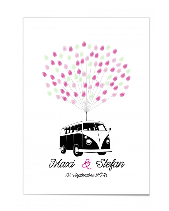 Fingerprint-Poster Bus