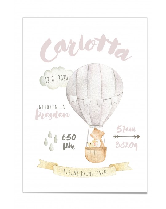 Baby Poster "Carlotta"