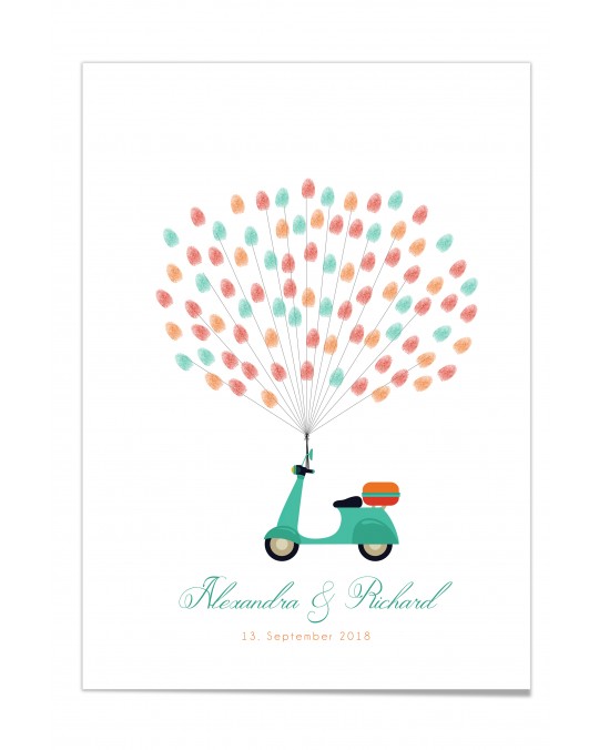 Fingerprint-Poster "Mofa"